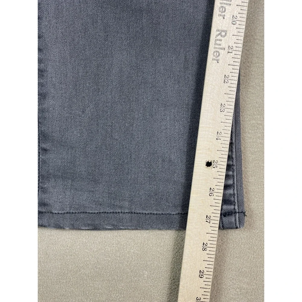 True Religion Jeans Mens 31 Straight Flap Gray Quilted Pockets EUC